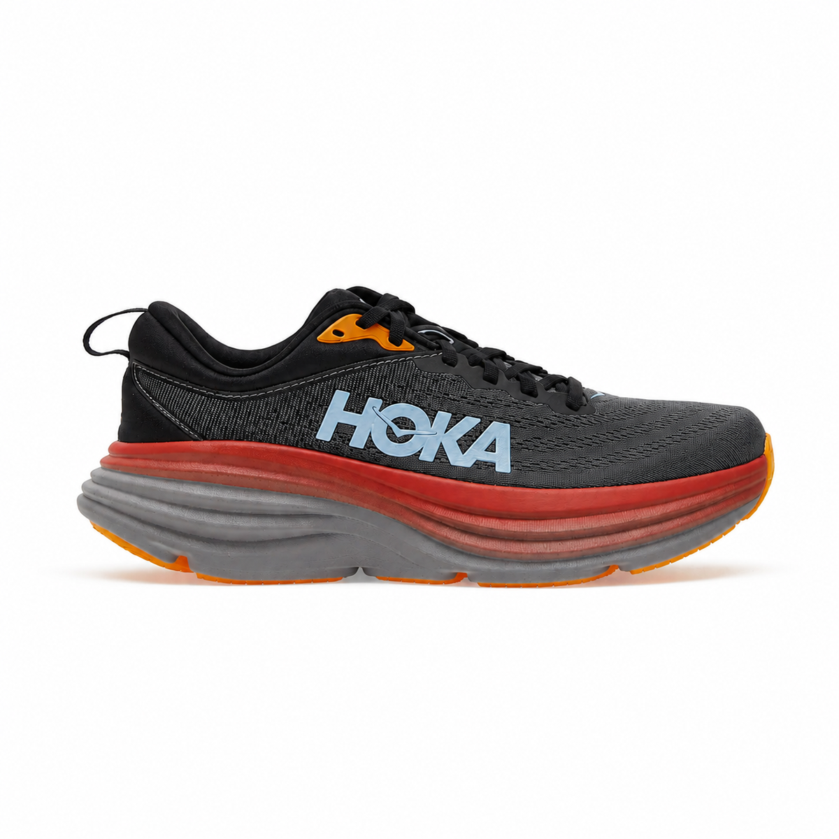 BONDI 8 - Dark Gray/Burgundy