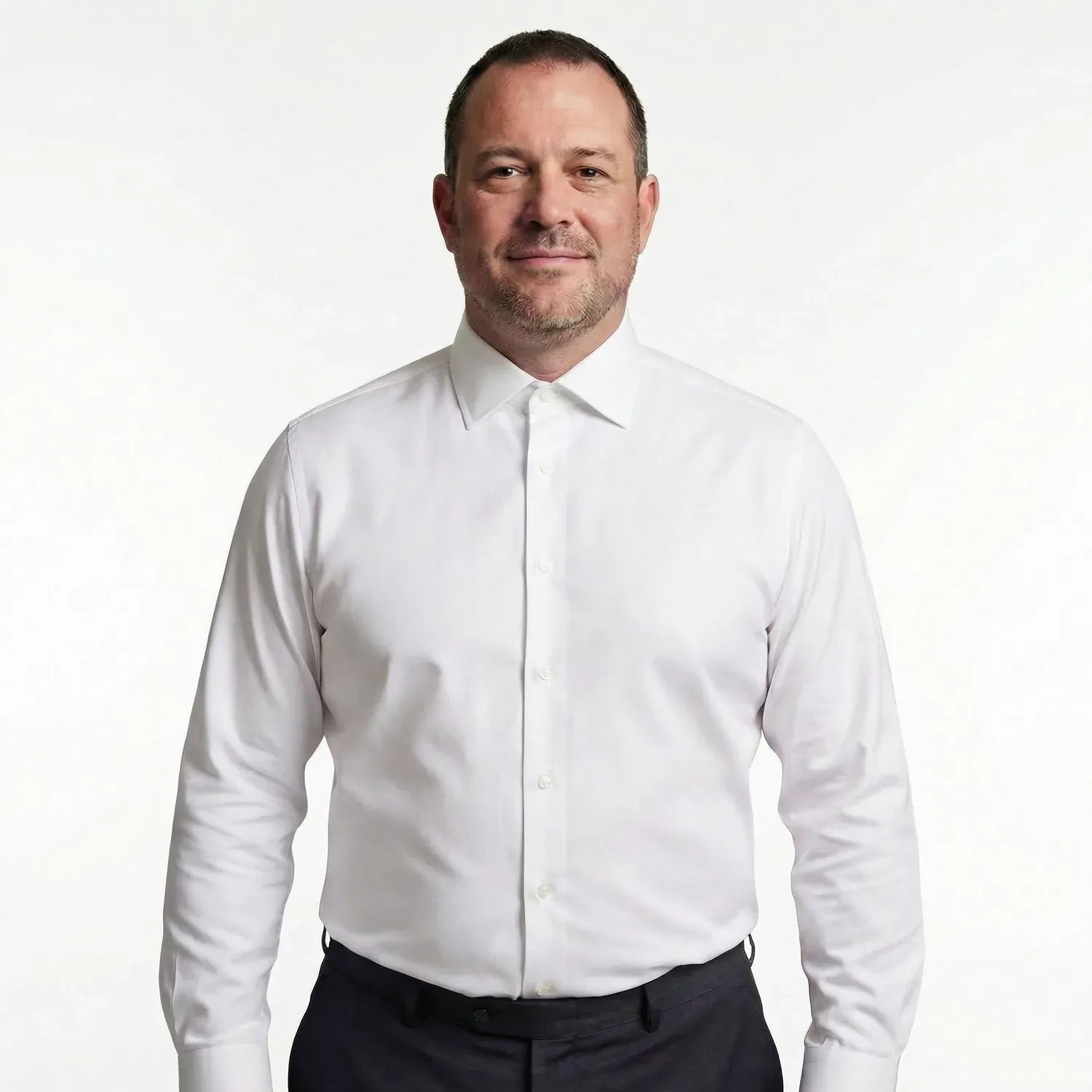 Venalondon wrinkle-free shirt sleeve and cuff detail