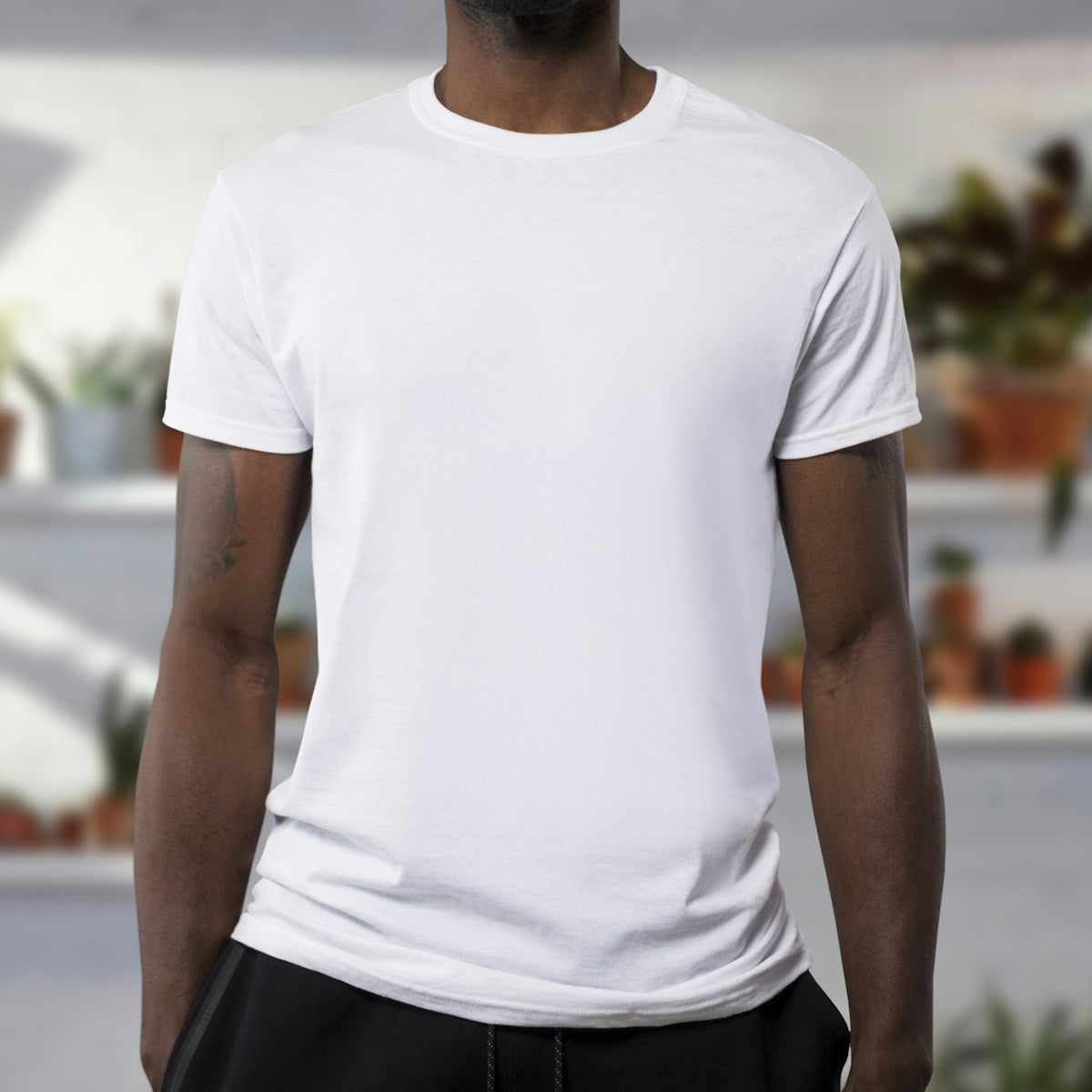 Cotton Twill Chinos — Olive —  premium fashion