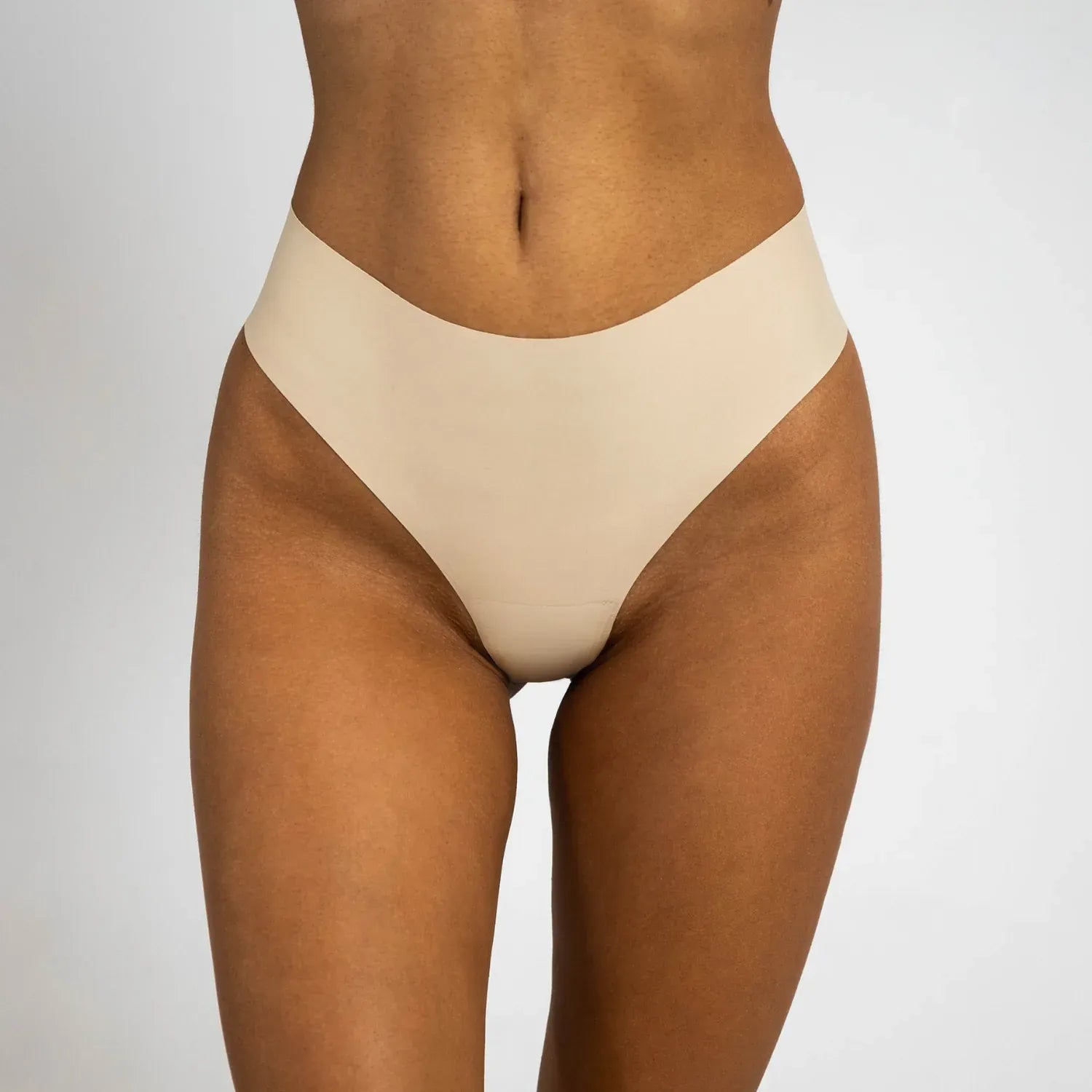 Invisible Camel Toe Thong High Rise